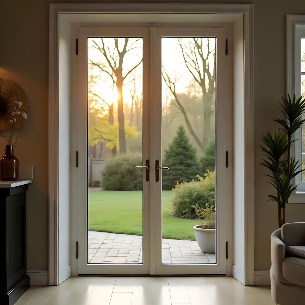 porte en aluminium posé dans une maison en 2025